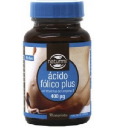 Acido Fólico Plus - 90 comprimidos - Naturmil